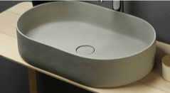 Light Grey.Natural stone basin only.Suggest to buy LD-A70-LG to mtach