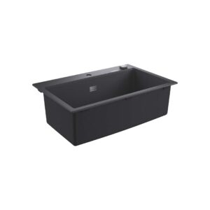 K500 Composite Sink with Drainer - Single bowl with arm