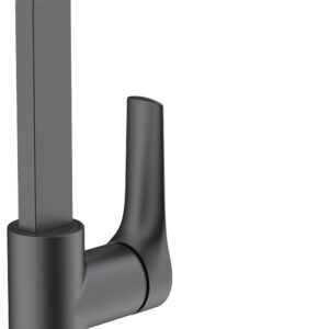 National Single lever High-spout Kitchen Mixer 1/2″ flexible hoses Chrome